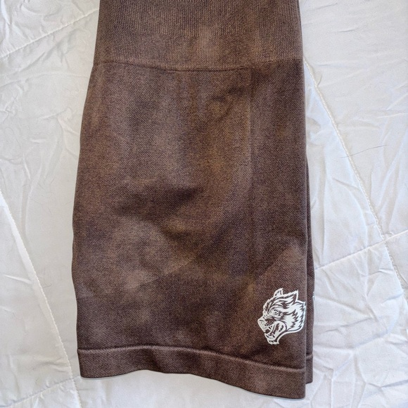 Darc Sport Brown Marble Scrunch Shorts LARGE - Picture 3 of 5